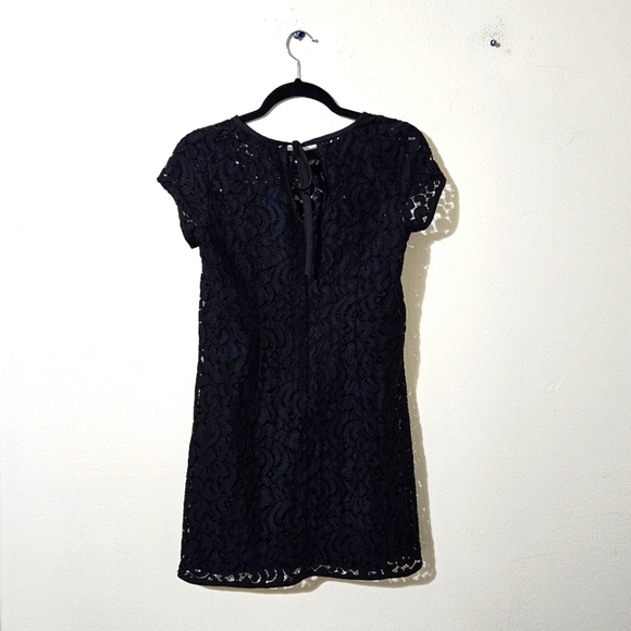 Loft Lace Overlay Sheath Dress - Picture 2 of 7